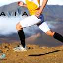 Physix Gear Compression Socks 20-30 mmHg - Men & Women - Running, Nurses, Shin Splints, Flight, Travel (Black), S/M