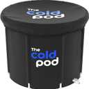 The Cold Pod Ice Bath Tub for Athletes XL: Cold Plunge Tub Outdoor with Cover,116 Gallons Portable Ice Bath Cold Water Therapy Plunge Pool,Large Ice Tub for Cold Dippers at Home (116gallons)