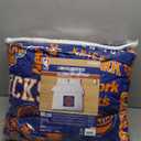 FOCO New York Knicks NBA Team Color Bed in a Bag Comforter Bedding 5 Piece Set - Twin