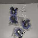 4 Inch Caster Wheels Heavy Duty Stem Caster 2000Lbs, Threaded Stem Casters 3/8"-16 x 1(Stem Diameter 3/8", Stem Length 1"), Swviel Locking Caster Set of 4, Industrial Castor Wheels for Cart,Furniture