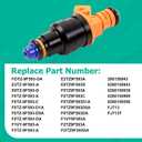 Fuel Injectors Compatible with F150 F250 F350 E150 E250 E350 Mustang Bronco Crown Victoria Expedition Excursion Grand Marquis 4.6L 5.0L 5.4L 5.8L Replace 0280150943, 0280150939, 0280150909