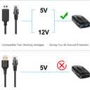 Radar Detector Cord, USB to RJ11 Plug Cable,for Escort Radenso XP Uniden Beltronics Cobr Whistler Radar Detector,Replacement Power Cable for Radar Detectors (RJ11-3.3ft)
