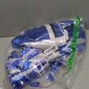 Spooktacular Creations Halloween Girl Cheerleader Costume, Cheer Uniform Set, Cheerleading Outfit for Halloween DressUp Party (Small(5-7 yrs), Blue)