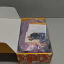 REVIX Microwavable Booties and Hot Feet Warmers for Women & Men, Heated Foot Warmer with Flaxseed Moist Heat Therapy for Cold Feet, Purple, Size L