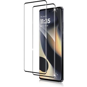 WILLONE 2 Pack For Edge 2024 Screen Protector, 2 Pack 9H Hardness Tempered Glass, High Clarity, Anti-Fingerprint, Bubble Free, Touch Sensitive, For Motorola Edge 2024 Screen