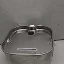 Cat Water Fountain Stainless Steel: Pet Fountains for Cats/Dog Indoor Automatic Waterer Bowls for Drinking Small Animal Water Dispenser Metal Pets Watering Faucet Bottle Auto Kitty Watering Supplies (74oz/2.2L Cat Fountain + 3 Filters)