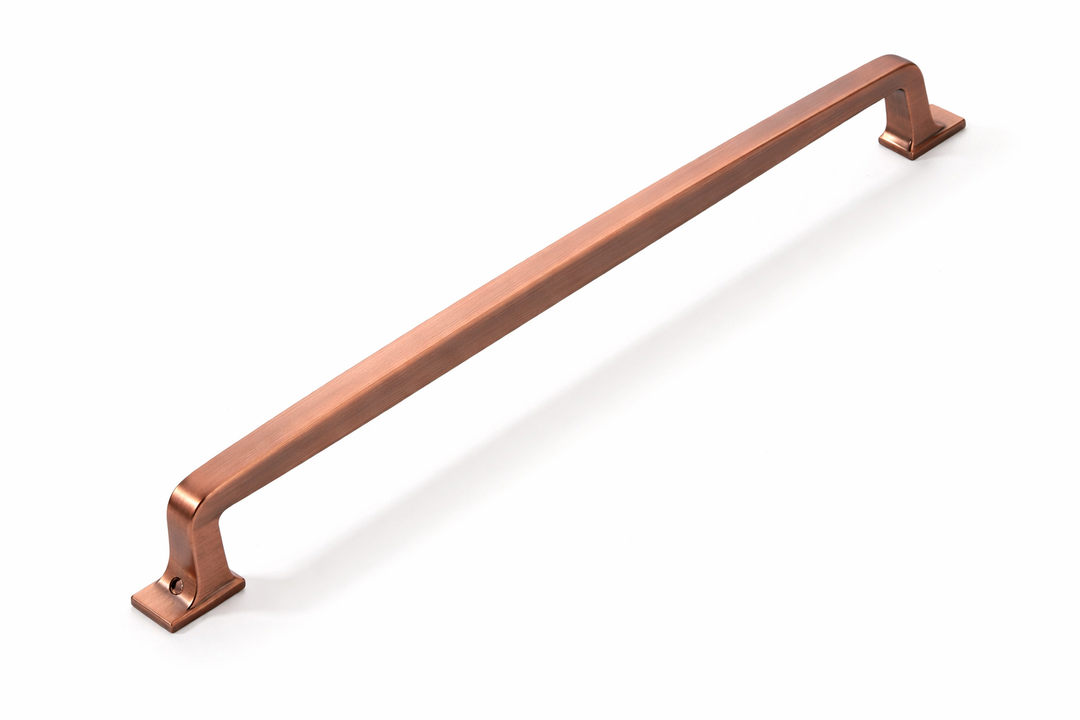 khtumeware | Appliance Handle Pull | Brushed Antique Copper | 18 in (457 mm) Center-to-Center Drawer Pull | 1 Pack | Kitchen and Bathroom Cabinet Hardware | Furniture Hardware