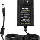 Facmogu 12V 5A Power Supply Adapter, Wall Adapter with 150cm/ 4.92 Feet Long Cable, Wall Plug Transformers AC 100-240V to DC 12V Converter 5.5mm x 2.5mm & 2.1mm Output Jack for CCTV