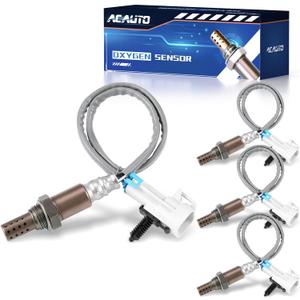 234-4668 Oxygen Sensor O2 Sensor Upstream Downstream Fit for Chevrolet Silverado Cadillac Escalade 1500 Suburban Replaces# 234-4668, 15284, 21546, SG1857, 8125731670, 12583804, 4 Pack