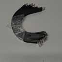 PATIKIL 2-1/2 Inch Cable Clamp, 8 Pack 304 Stainless Steel Rubber Cushioned Insulated Pipe Metal Clamp for Tube Pipe Hose Cable Wire Cord Installation