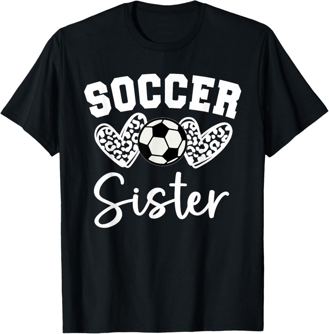 Soccer Sister Matching Family Soccer T-Shirt 12T