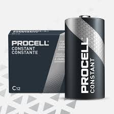 PROCELL Constant C Cell Long-Lasting Alkaline Batteries PCS 11, 10-Year Shelf Life, Bulk Value Pack for Consistent Moderate Drain Professional Devices