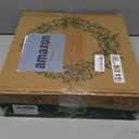 YULETIME 6 Feet Lighted Christmas Garland, Battery Operated with 20 Fairy Lights Artificial Garland, Golden Baubles, Berries, Poinsettia, Spruce Branches, Pine Needles