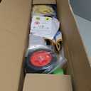 Cordless Weed Wacker Electric Weed Wacker Battery Powered with 21V Battery Operated Grass Trimmer 3 in 1 Weed Trimmer Grass Cutter Brush Cutter for Lawn Garden Pruning