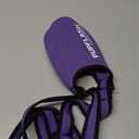 Tuff Pupper PupFlask Insulated Neoprene Dog Water Bottle Holder Sling with Wide Adjustable Shoulder Strap, Great for Travel, Walking, Hiking, Portable Pet Water Bottle Holder (27 OZ, Ultra Violet)