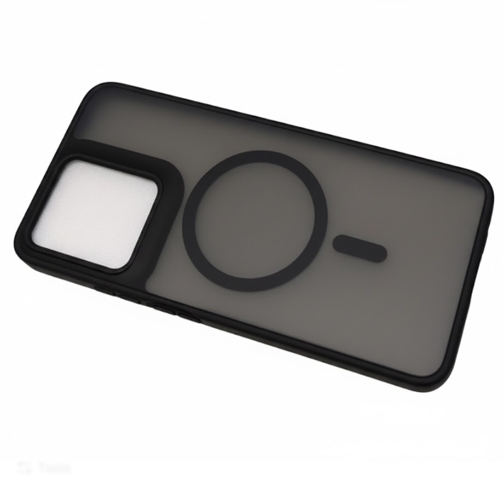 for Motorola Moto G Power 5G 2026 Case, for Moto G Power 5G 2025 Case, [Compatible with MagSafe] Military Grade Shockproof Slim Phone Cover Anti-Fingerprint Hard PC Protective Cover, Black