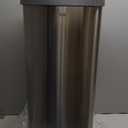 EKO EcoSmart Tall and Large Kitchen Trash Can, 80L/21.1G High Capacity, Touchless Soft Square Motion Sensor Garbage Can, Brushed Stainless Steel