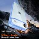 3 x TAURI for iPhone Air Case, with Screen Protector, Star Blue