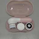 TOUCHBeauty Spin Brush Face Cleanser with 3 Brush Heads for Deep Cleansing Exfoliation and Massaging (Pink)