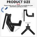 Geelin 8 Pcs Tool Hooks Compatible with Plastic Shed Hanger Wall Organization and Purpose Shed Storage Accessories Hanger and Storage Garage Wall Organization Accessories for Saving Space