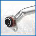 Engine Oil Pump Pickup Tube No.12558251 Oil Seal Hose for Chevrolet Camaro 1998-2002 for Pontiac Firebird 5.7L 1998-2002 Metal Silver Tone Auto Accessories