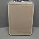 Double-Sided Titanium&Wheat straw PP Cutting Board,Large Chopping Board for kitchen,Non Toxic Cutting Board for Meat and Vegetables,White,16"*11"