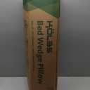 Kolbs Bed Wedge Pillow for Sleep Apnea, FSA Eligible Acid Reflux, and Back Pain Relief, with Chic Jacquard Cover - Headboard Wedges for Sleeping (Standard Width 7.5" Height)