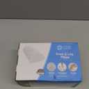 5 STARS UNITED Knee Pillow for Back Sleeping  Cooling Cover - Memory Foam Cushion for Sciatica Pain Relief  Under Leg Support for Sleeping on Back  Half Moon Bolster for Bed, Arctic Gray (Standard)