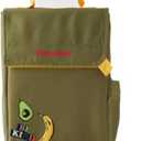 PlanetBox Fold Top Lunch Bag for Kids and Adults (Peat Moss Green)