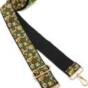 ZOOEASS Wide Shoulder Strap Adjustable Replacement Belt Crossbody Canvas Bag Handbag