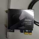 MSI HeraldBE WIFI 7 MAX (WiFi 7, 802.11BE, Bluetooth 5.4, PCIe, MultiLink Operation Technology, External Antenna)