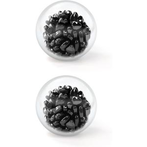 LiKee Therapy Exercise Stress Balls, Green and Purple, Hand Grip Strengthening Bundle