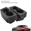 JOYTUTUS Car Cup Holder Insert Compatible with 2019-2026 Ram 1500, Foam Door Trim Cup Holder, Replacement OE 5YK46TX7AC/5YK47TX7AC Left & Right