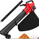 3-in-1 Leaf Vacuum Cordless with Bag Compatible for Milwaukee 18V Battery