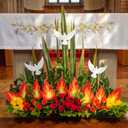 Fuutreo 96 Pcs Large Size Come Holy Spirit Fire Flame and Dove Pigeon Paper Cutouts Decorations Pentecost Religious Decor Stickers for Classroom Bulletin Church Sanctuary Sunday School Decorations