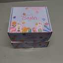 2 x Easter Basket Stuffers - 24Pack Easter Bunny Toys with Realistic Bunny Design for Easter Egg Fillers, Party Decorations & Kids Gifts