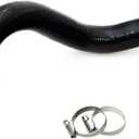 HPS - 57-2201-BLK Silicone Lower Radiator Hose