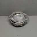 Colander Stainless Steel, 7 Piece Strainers and Colanders Set, Mesh Strainer Net Baskets with Handles, 2 Stainless Steel Plates and Fine Mesh Strainer for Kitchen Food Strain Drain Rinse Cooking