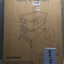 Baby Bassinet,Bedside Bassinet for baby, Rocking bassinet with Storage Basket and Wheels, Adjustable 6 Heights and All Mesh Sides,Portable Babys Bassinets Bedside Sleeper for Newborn Infant