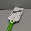 Adjust-A-Slice Mandoline Slicer, Green  Adjustable Thickness, Perfect for Vegetables, Fruits, and More