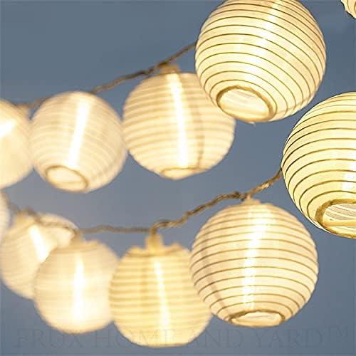CozyHome outdoor battery operated lights + remote | battery lights | 20 LED string lights outdoor led string lights | outdoor lights for patio lights string | string lights outdoor waterproof lantern