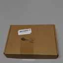 30 Pieces Mini Christmas Tree Skirt Mini Resin Christmas Ornament Miniature Christmas Tree Ornaments Santa Snowman Ornament with Glitter Star Tree Topper for Tree Decoration (Tree Topper in Gold)