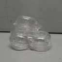 Stove Knob Covers for Child Safety 5 Packs Babepai Upgraded Double-Key Design Universal Size Baby Safety Gas Oven Knob Covers Stove Guard Kid Proofing (Clear)