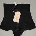 MERYOSZ Thong Shapewear for Women Tummy Control Panties Mesh Body Shaper Thong Underwear with Gentle Support (Small, Black)