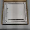 S97006651 Fan Cover Grille for Broan NuTone Bathroom Fan Assembly Replacement, Fits 663, 670A, 670B, 670C, 670D, 670E Bathroom Exhaust Fan Light Cover Replacement