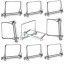 10 PCS Large Trailer Coupler Pin Heavy Duty Trailer Hitch Pin Safety Locking Pin 5/16 X 2-3/4 (8X70MM)