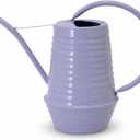 Small Watering Can, 0.3 Gallon/34oz., Violet Purple, Galvanized, Indoor Water Can, Metal Watering Can with Long Spout, Plant Water Can for Indoor Plants