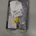 GOHD Valarie Fancy Window Valance, 54 x 18, Taffeta Fabric with Soft Satin Swag, Add Some Royal luxruy Accent to Your Home (Grey)