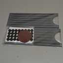 Faucet Mat for Kitchen Sink, Water Absorbent Kitchen Faucet Mat, Durable Sink Splash Guard with Raised Feet, Diatomite Fast Drying Kitchen Sink Faucet Mat, Bathroom Stone Drying Tray for Counter (23.7" x 4", Dark Gray Style 1)