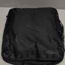 BAGAIL 4 Set/6 Set/8 Set Compression Packing Cubes Travel Accessories Expandable Packing Organizers (Square Mesh, 06-Black)